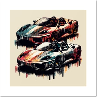 Ferrari 360 spider Posters and Art